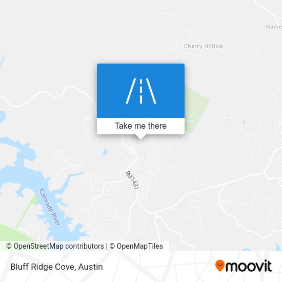 Mapa de Bluff Ridge Cove