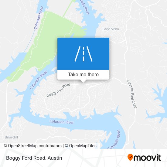 Mapa de Boggy Ford Road