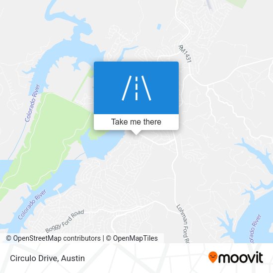 Mapa de Circulo Drive