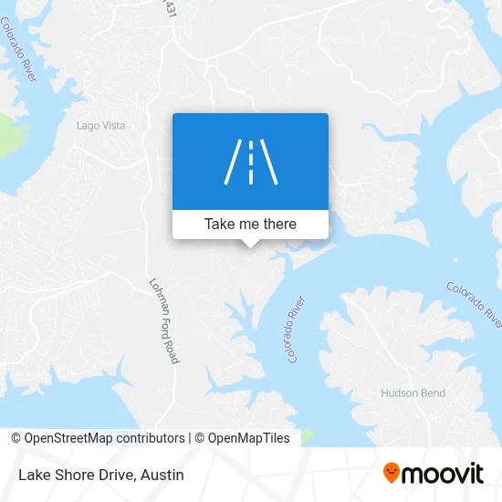 Lake Shore Drive map