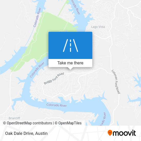 Oak Dale Drive map