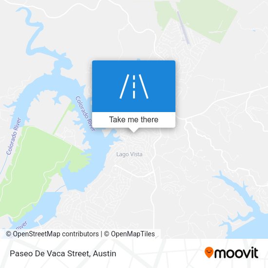 Paseo De Vaca Street map
