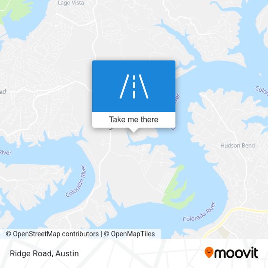 Mapa de Ridge Road