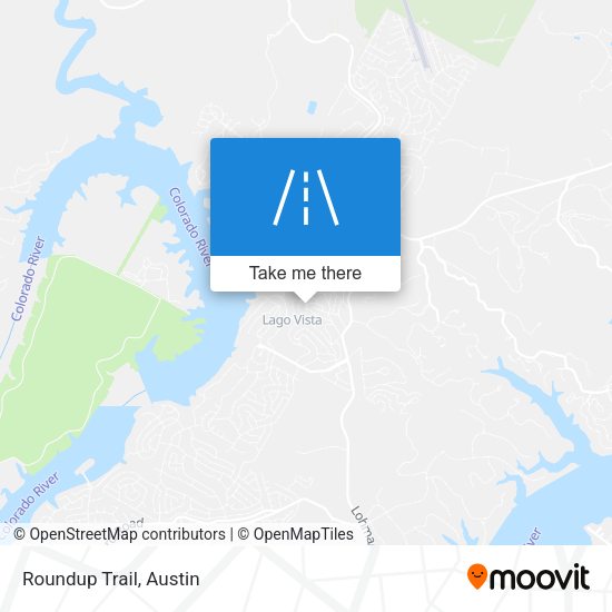 Mapa de Roundup Trail