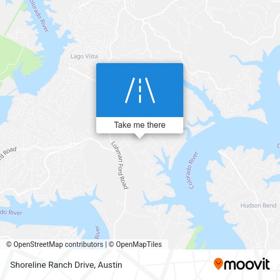Mapa de Shoreline Ranch Drive