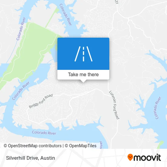 Silverhill Drive map