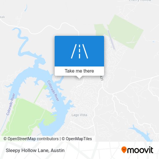 Mapa de Sleepy Hollow Lane