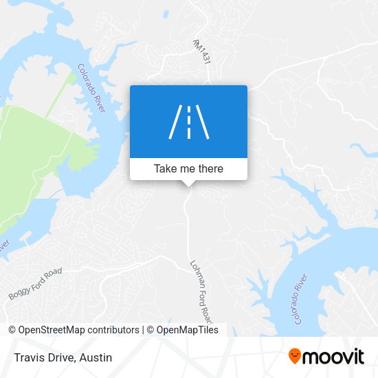 Mapa de Travis Drive