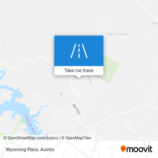Mapa de Wyoming Pass