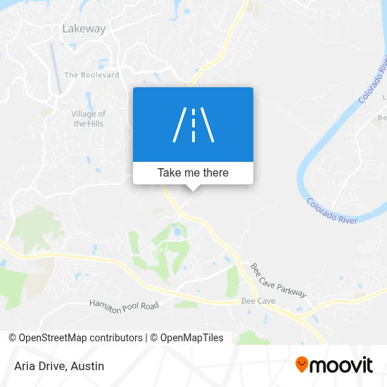 Aria Drive map