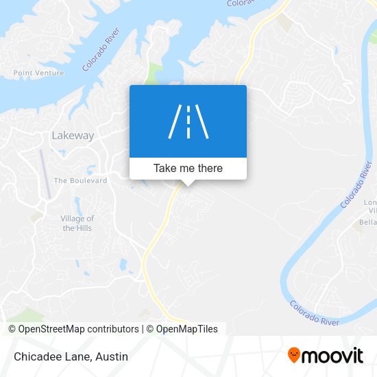 Chicadee Lane map