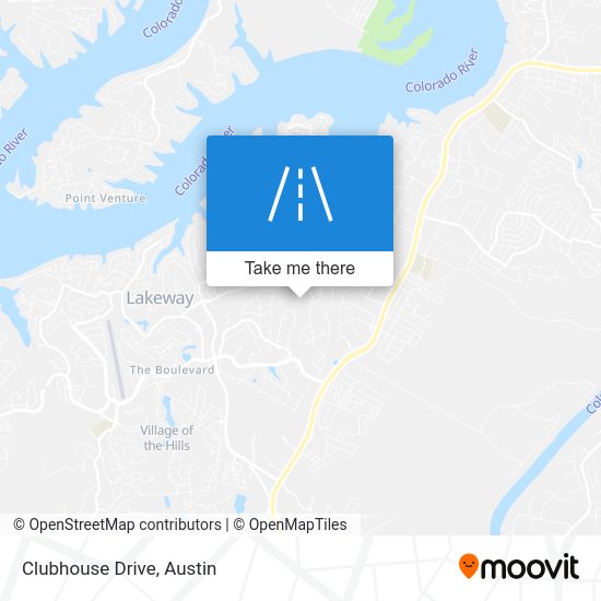 Clubhouse Drive map