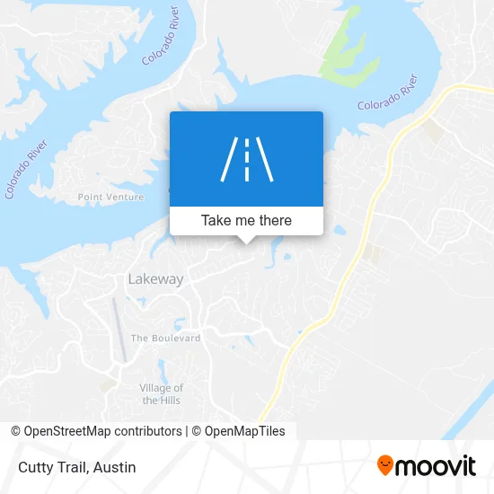 Cutty Trail map