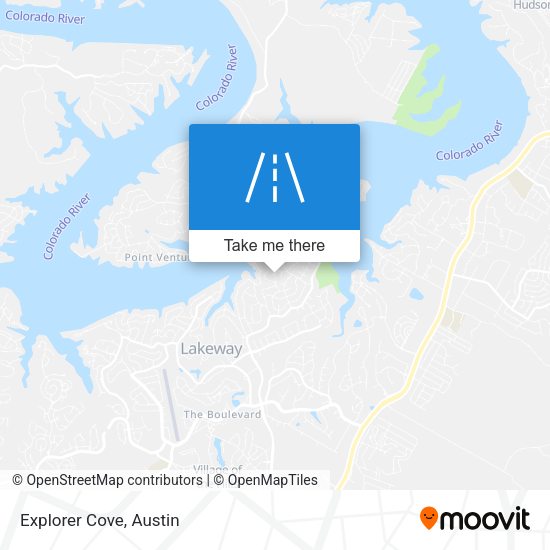 Mapa de Explorer Cove