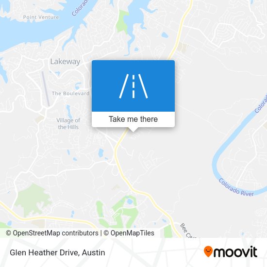 Mapa de Glen Heather Drive