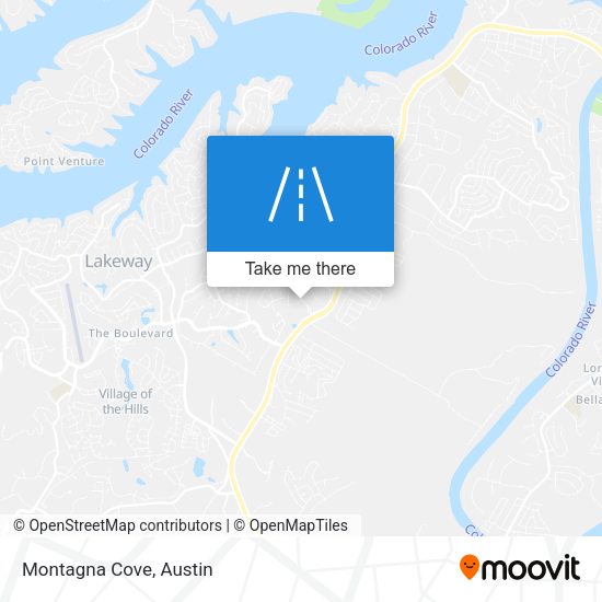 Mapa de Montagna Cove
