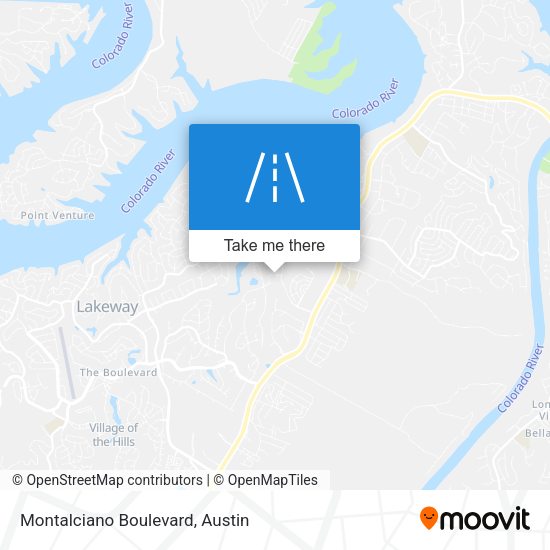 Montalciano Boulevard map