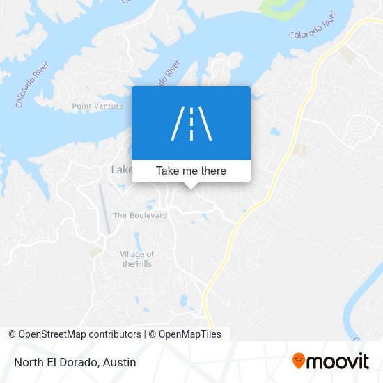Mapa de North El Dorado