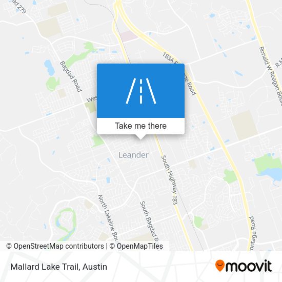 Mapa de Mallard Lake Trail