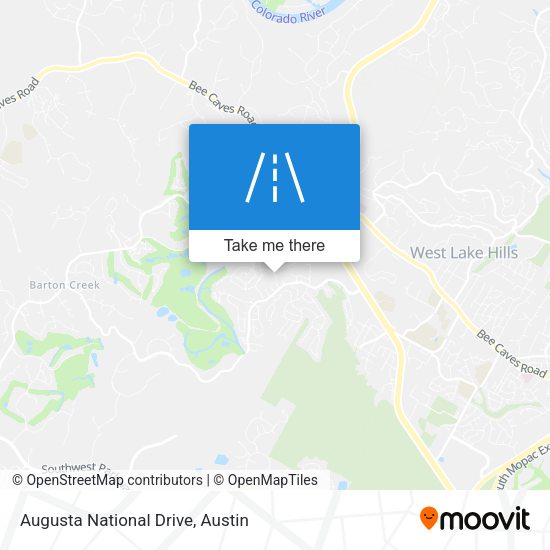 Augusta National Drive map