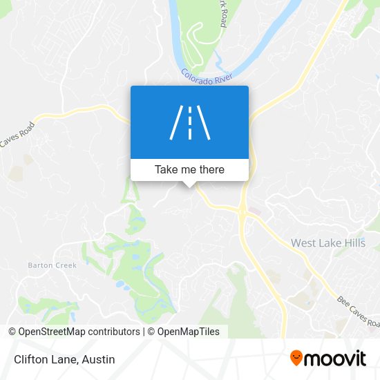 Mapa de Clifton Lane