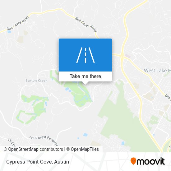 Mapa de Cypress Point Cove
