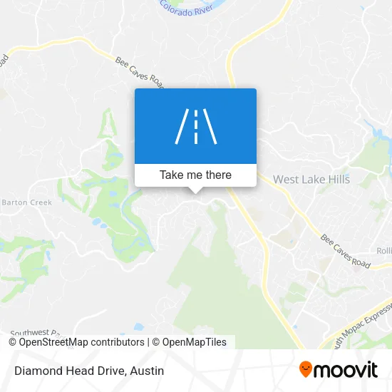 Diamond Head Drive map