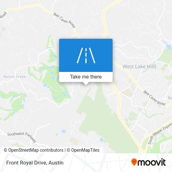Mapa de Front Royal Drive