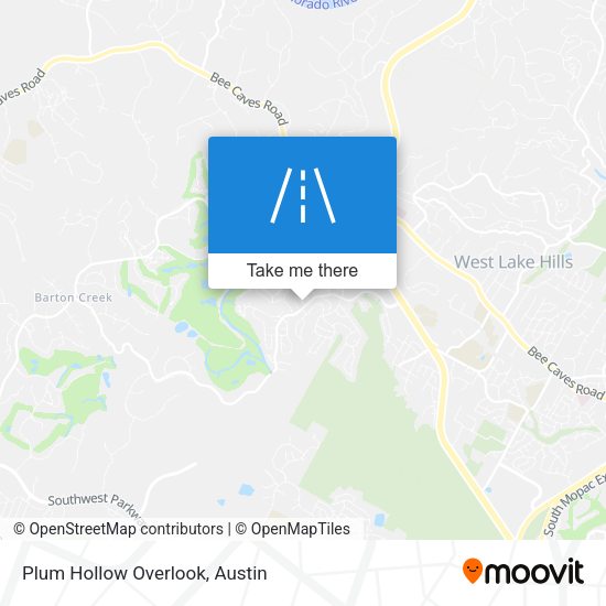 Mapa de Plum Hollow Overlook