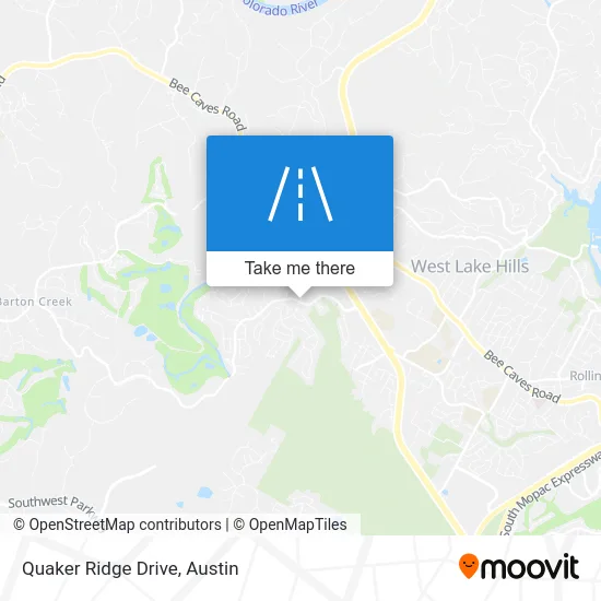 Quaker Ridge Drive map