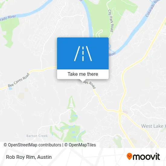 Rob Roy Rim map