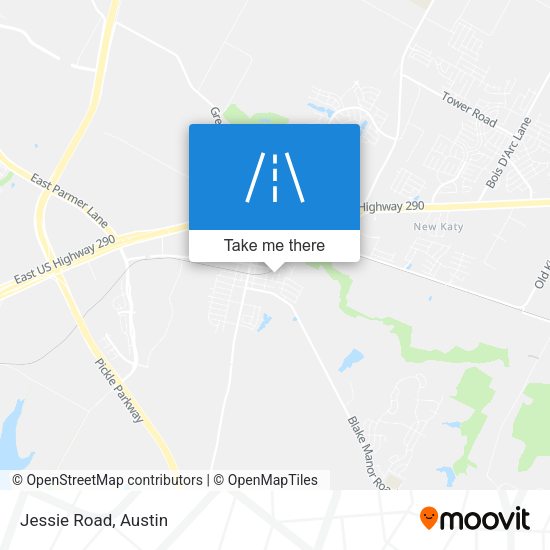 Mapa de Jessie Road
