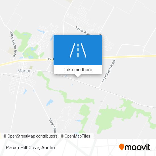 Mapa de Pecan Hill Cove