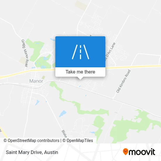 Saint Mary Drive map