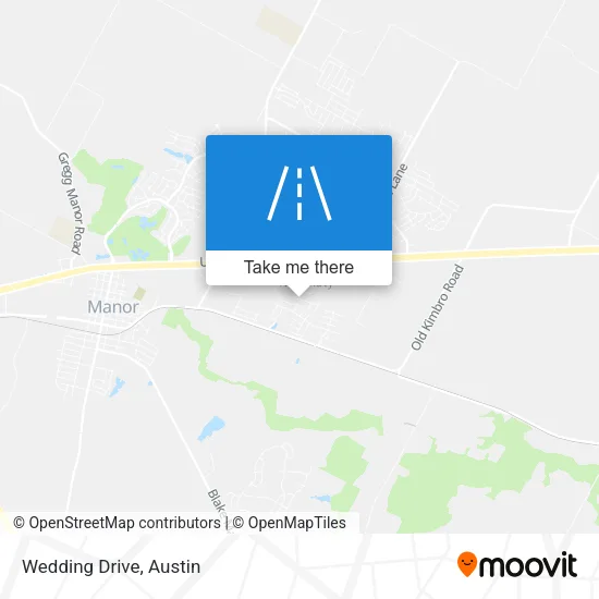 Wedding Drive map