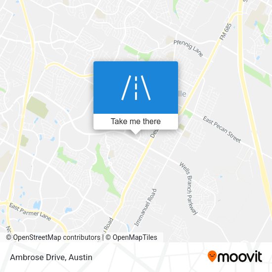 Mapa de Ambrose Drive