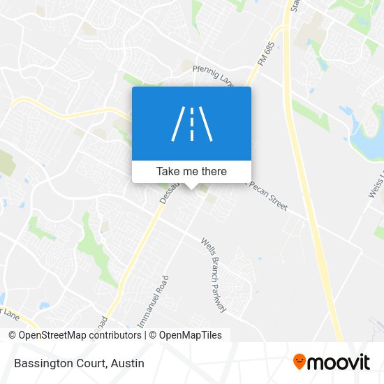 Mapa de Bassington Court