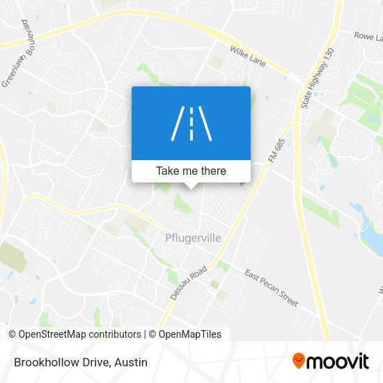 Mapa de Brookhollow Drive