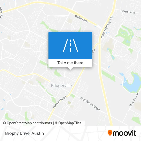 Brophy Drive map