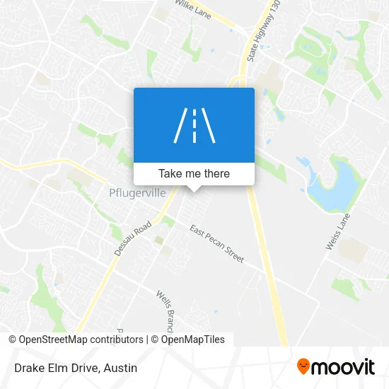 Drake Elm Drive map