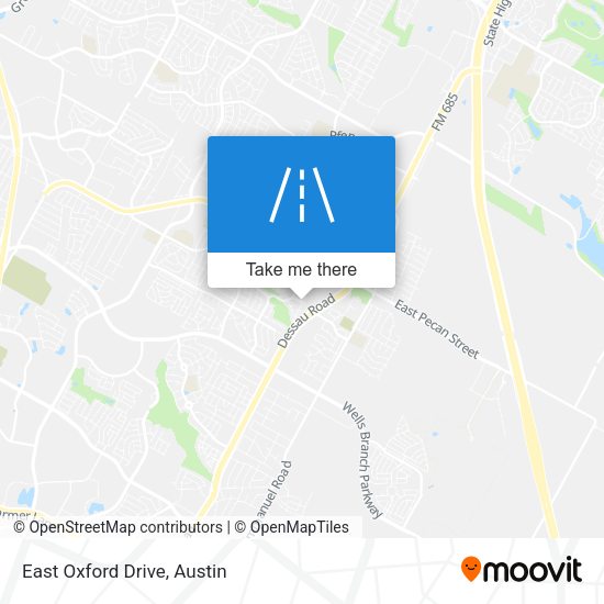 East Oxford Drive map