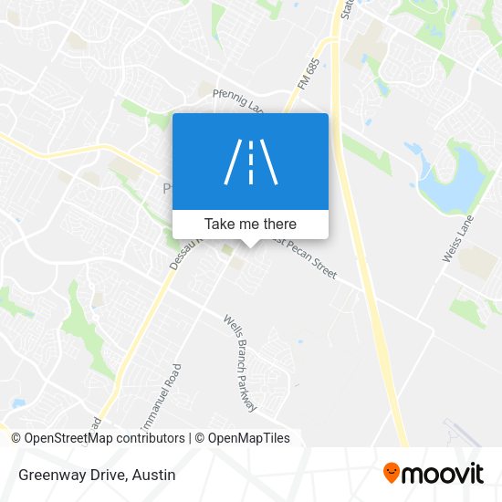 Mapa de Greenway Drive