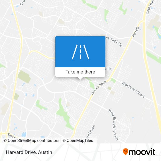 Mapa de Harvard Drive
