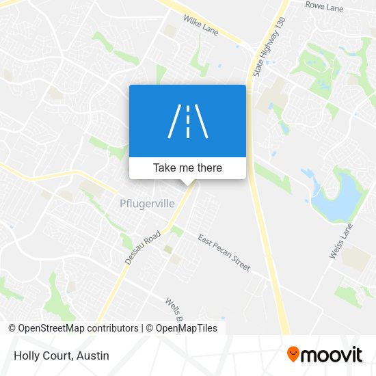 Mapa de Holly Court