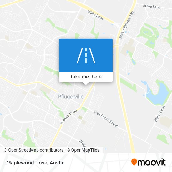 Mapa de Maplewood Drive