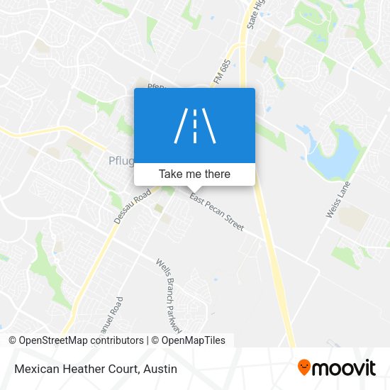 Mexican Heather Court map