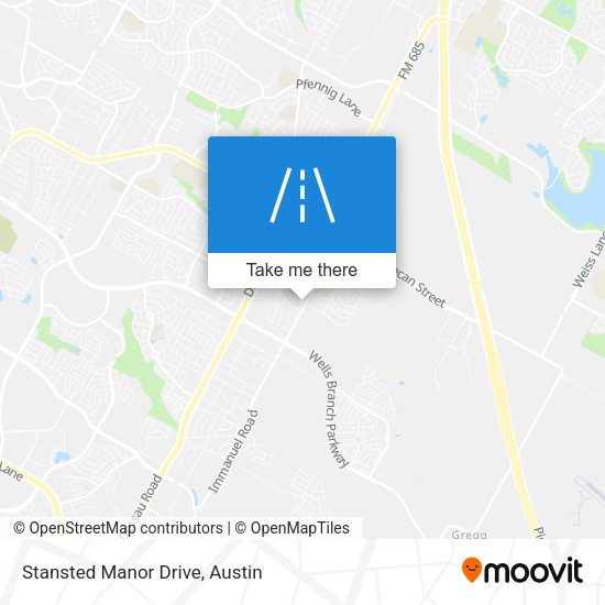 Mapa de Stansted Manor Drive
