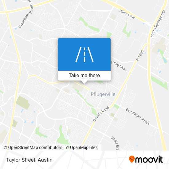 Mapa de Taylor Street