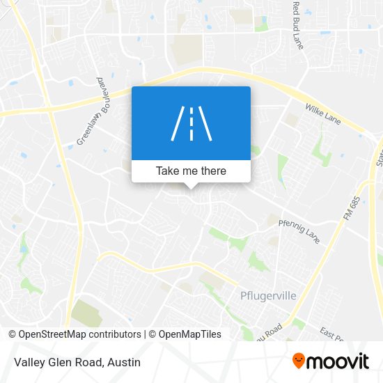 Mapa de Valley Glen Road