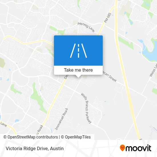 Victoria Ridge Drive map